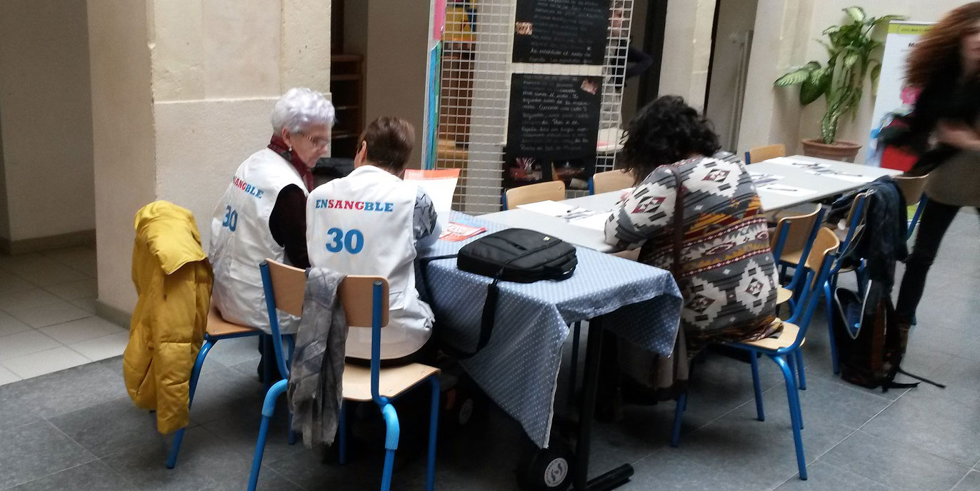 l'association ensangble30 en action